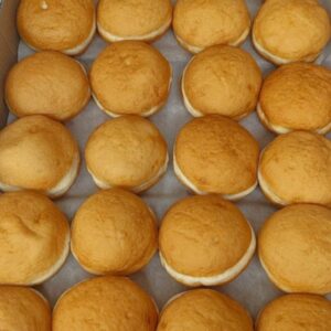 סופגנייה ללא גלוטן עם ריבה (לא קטוגנית!!)